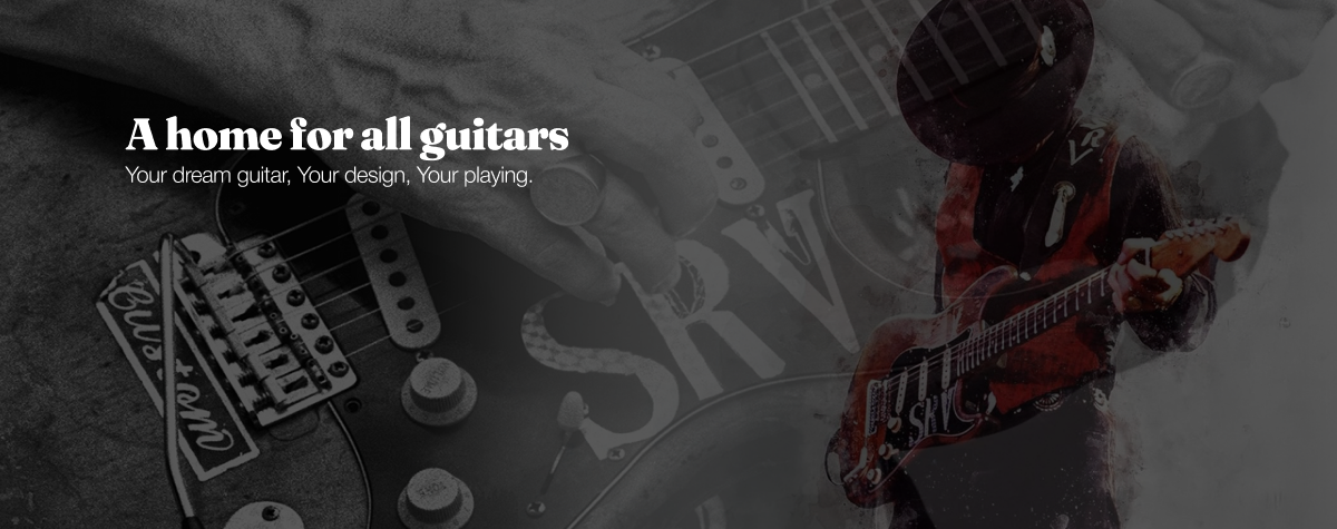 LennyGuitarShop — homepage hero